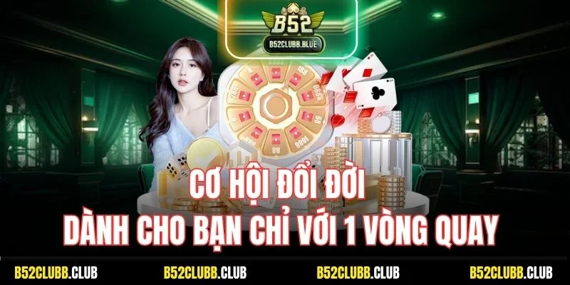Cơ hội đổi đời dành cho bạn chỉ với 1 vòng quay